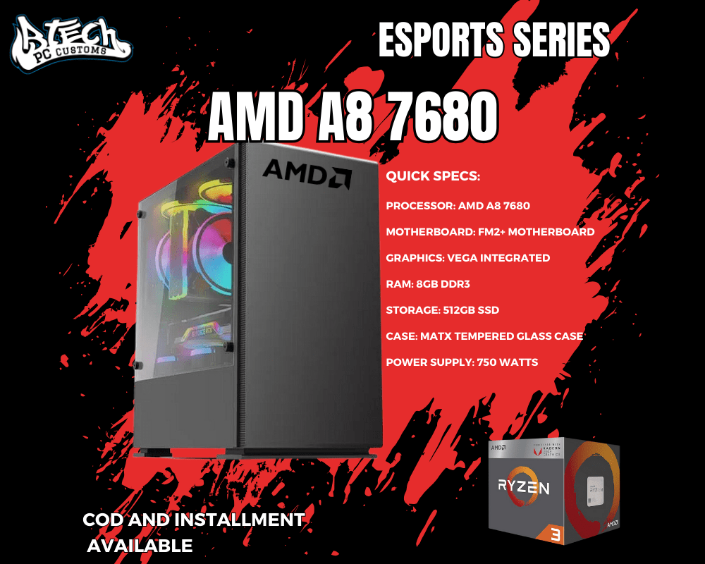 ESPORTS SERIES AMD A8-7680