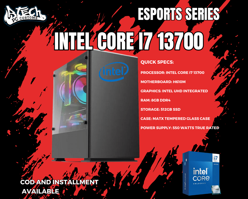 ESPORTS SERIES INTEL CORE I7 13700