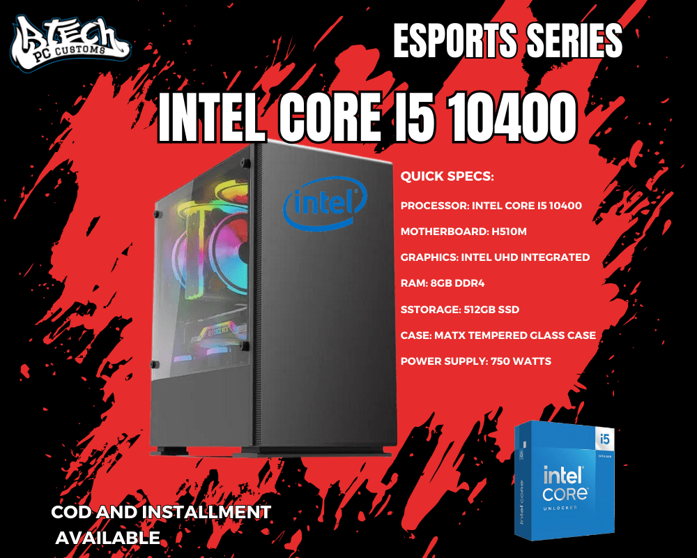 ESPORTS SERIES INTEL CORE I5 10400