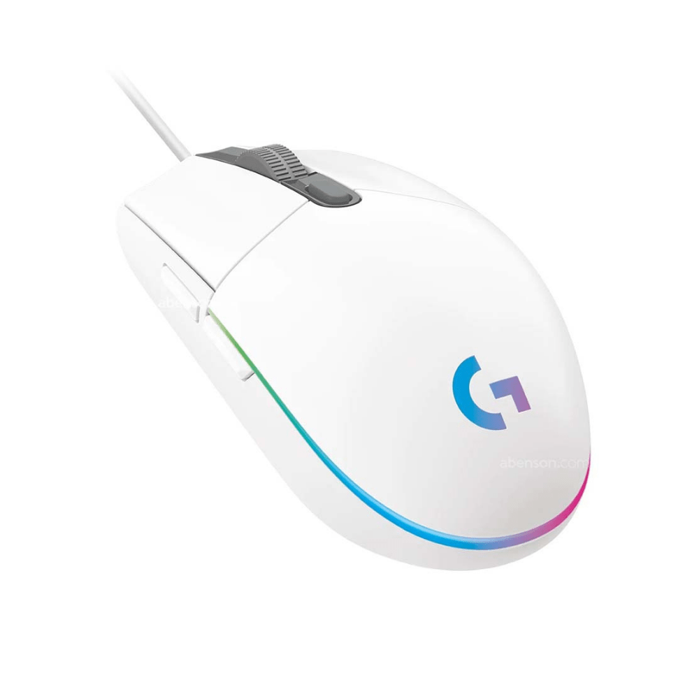 Logitech G102 Lightsync Gaming Mouse (WHITE)