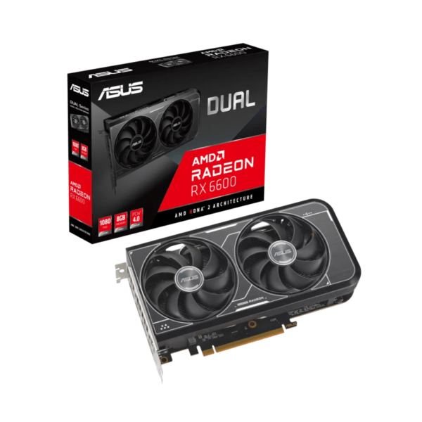 ASUS Dual Radeon™ RX 6600 V3 8GB GDDR6