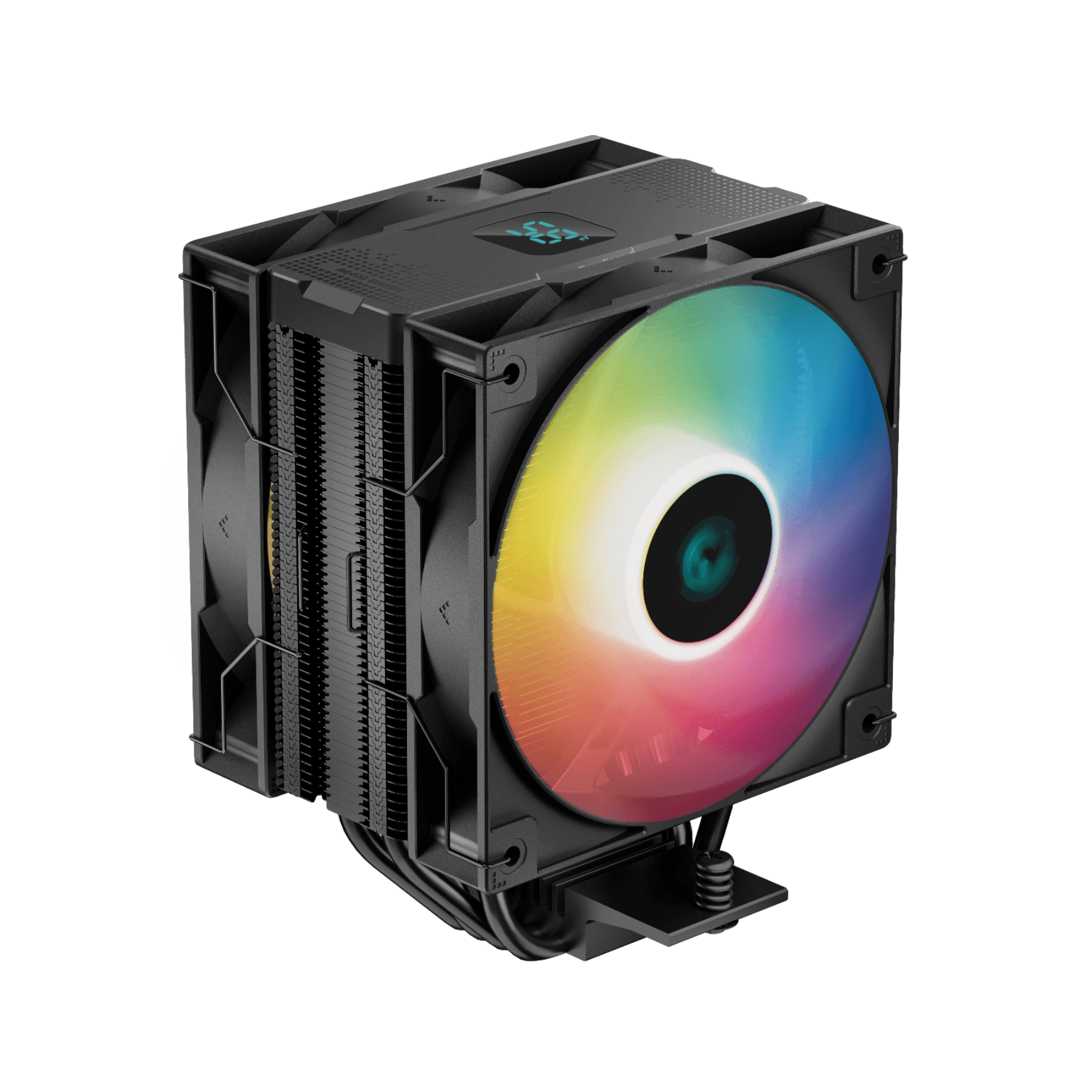 Deepcool AG400 ARGB Digital Plus CPU Air Cooler Black
