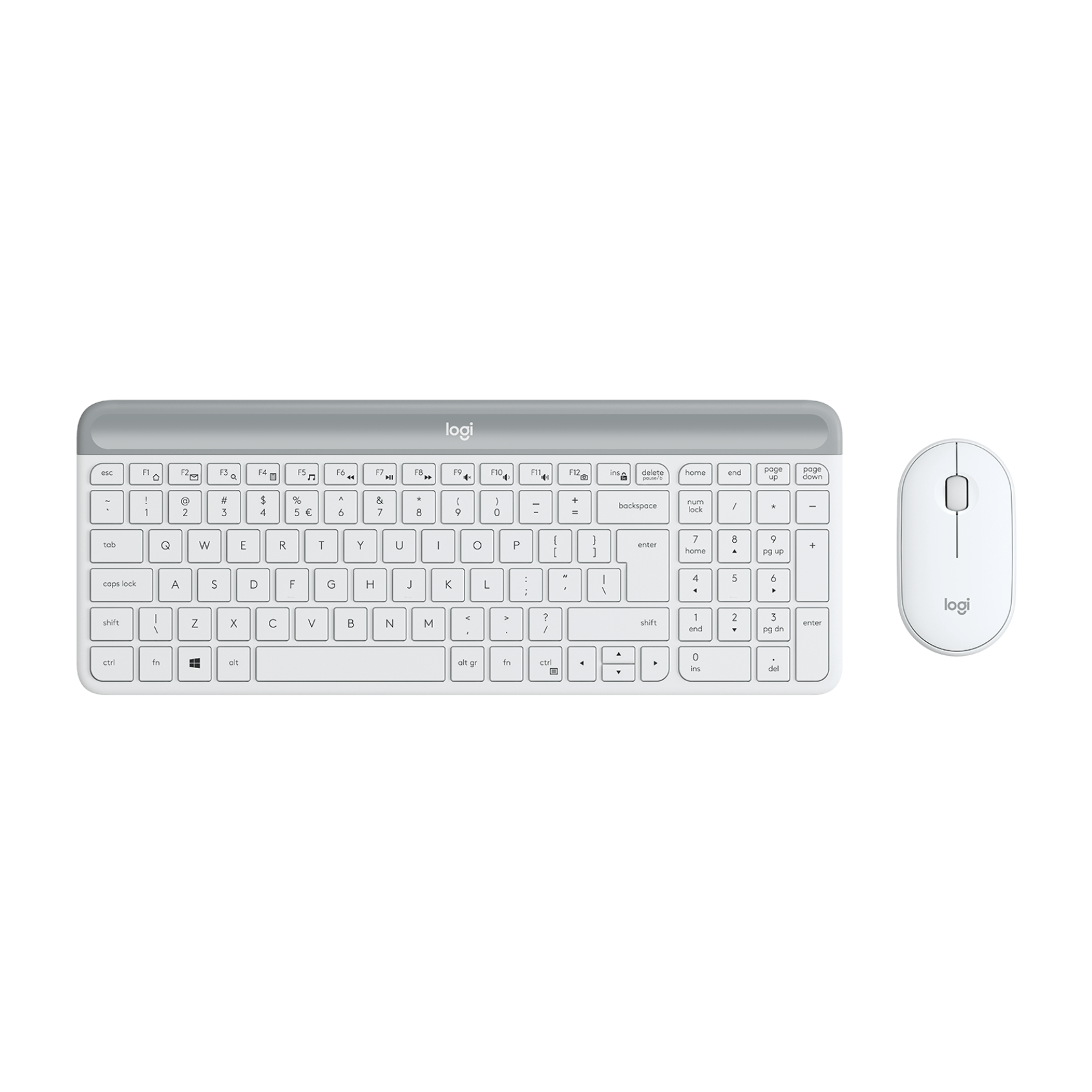 Logitech MK470 Slim Wireless Keyboard and Mouse Combo