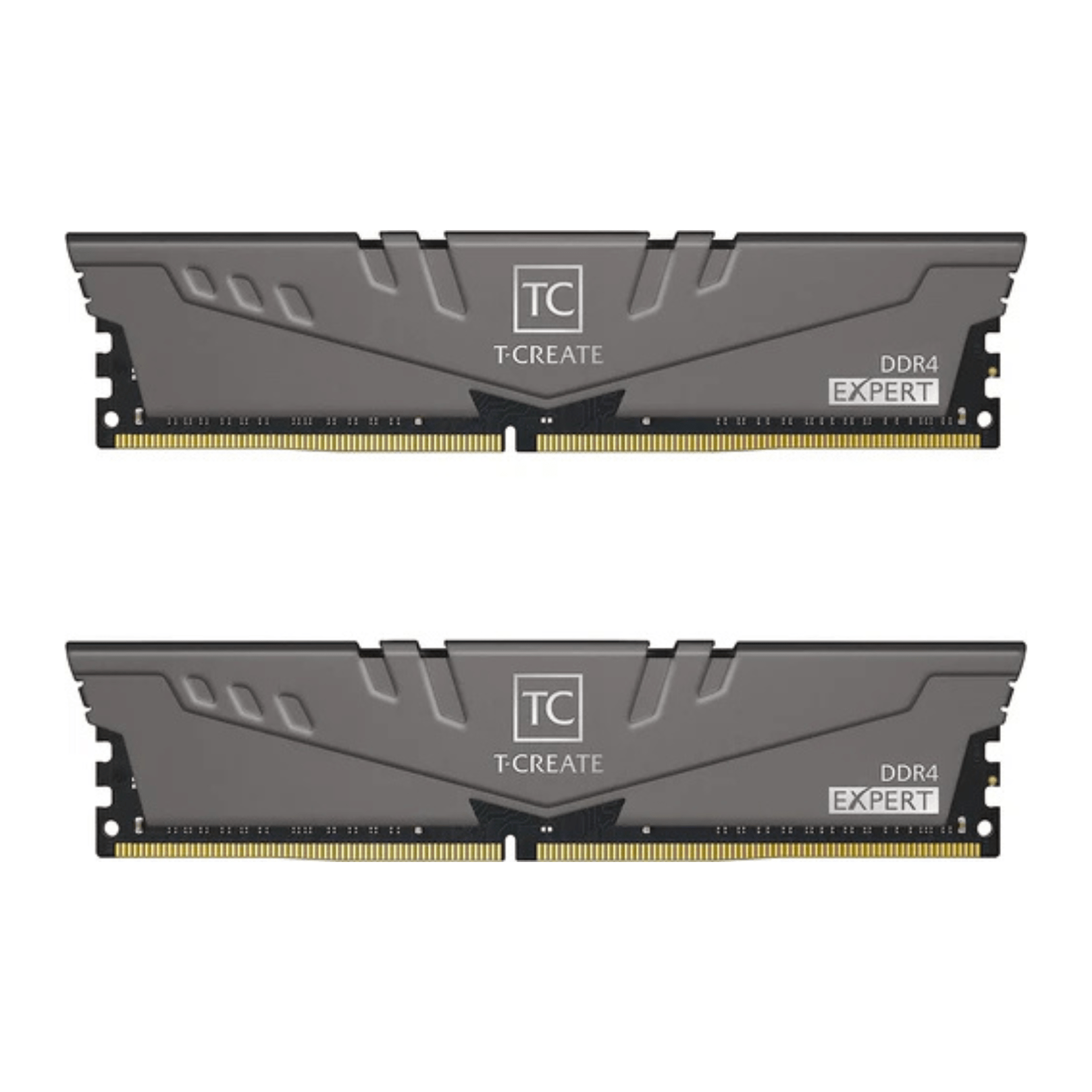Teamgroup T-Create Expert 16GB (2X8GB) DDR4 3600MHZ CL18-22-22-42 1.35V Desktop Memory (Titanium Grey) (TTCED416G3600HC18JDC01)