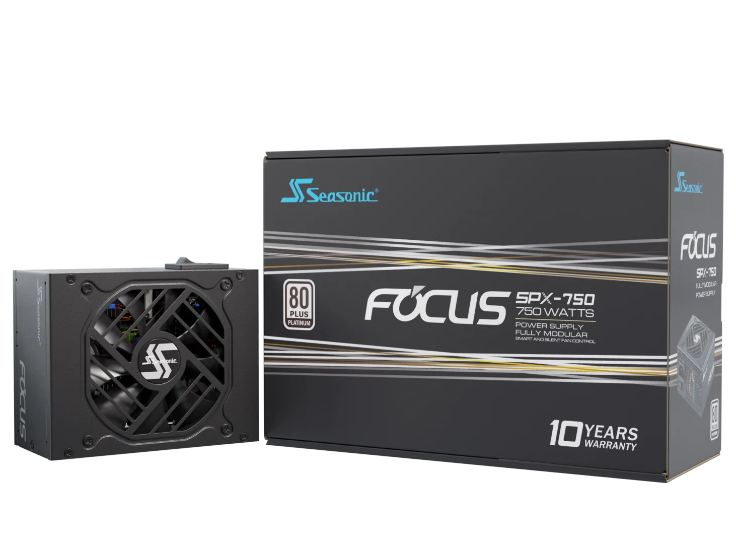 SEASONIC FOCUS SPX- 750 WATTS POWER SUPPLY FULLY MODULAR 80+ PLATINUM